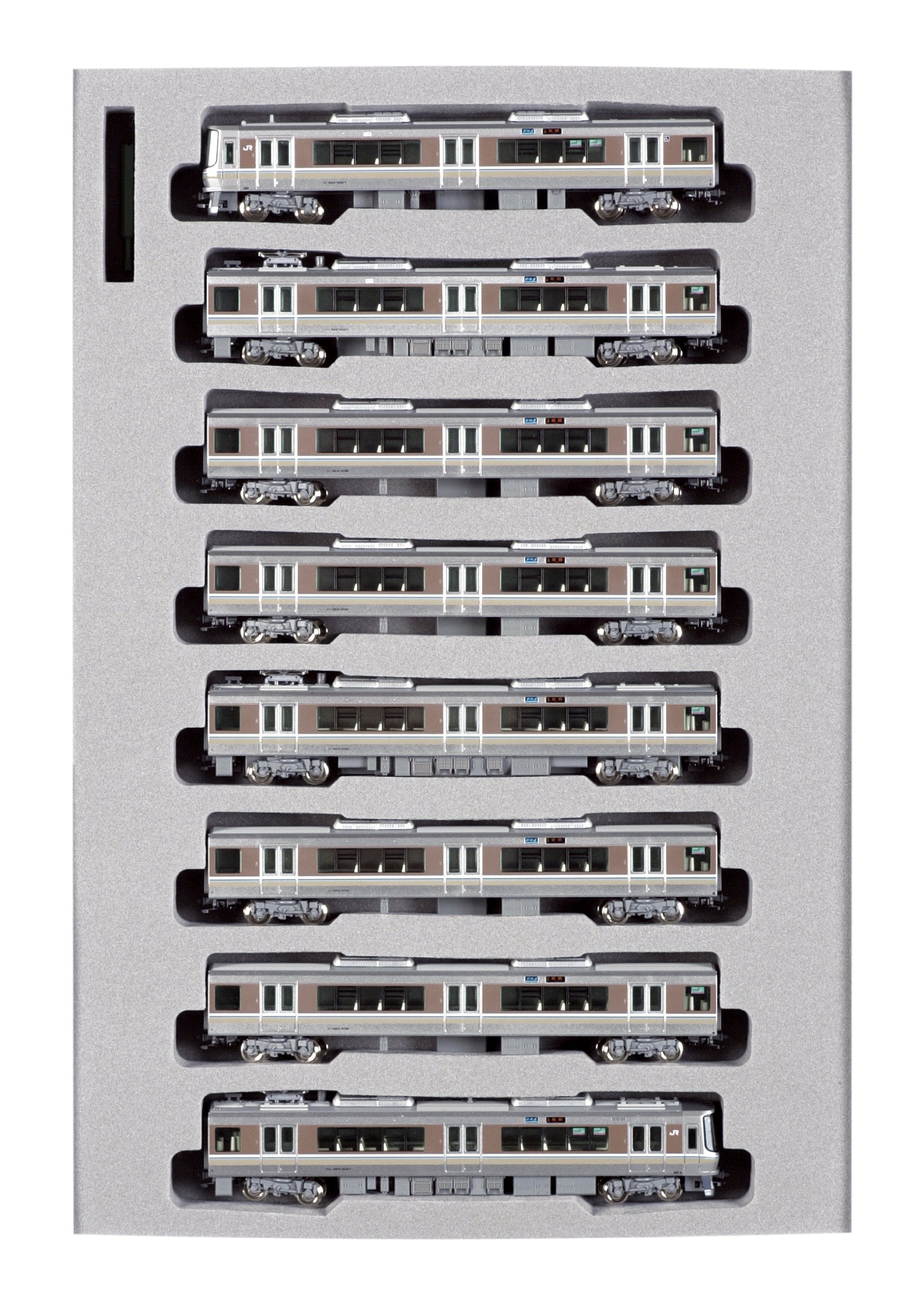 Kato N Gauge 223 Series Rapid 8-Car Set 2nd Edition 10-536 Railway Model Train- Japan Figure Store - #1 Bring To You The Best Japanese Goods