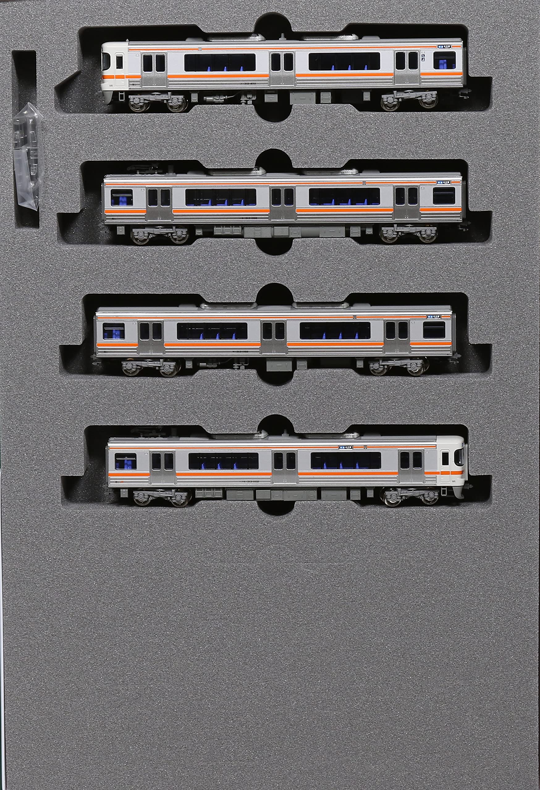 Kato N Gauge Orange 4-Car Set Model Train 313 Series 1100 Chuo Main Line- Japan Figure Store - #1 Bring To You The Best Japanese Goods