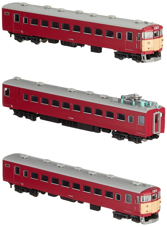 Kato N Gauge 3-Car Set Add-On 711 Series Special Project 10-1329 Railway Model Train- Japan Figure Store - #1 Bring To You The Best Japanese Goods