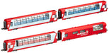 Kato N Gauge 4-Car Add-On for Alps Glacier Express Model 10-1146 Railway Passenger Car- Japan Figure Store - #1 Bring To You The Best Japanese Goods
