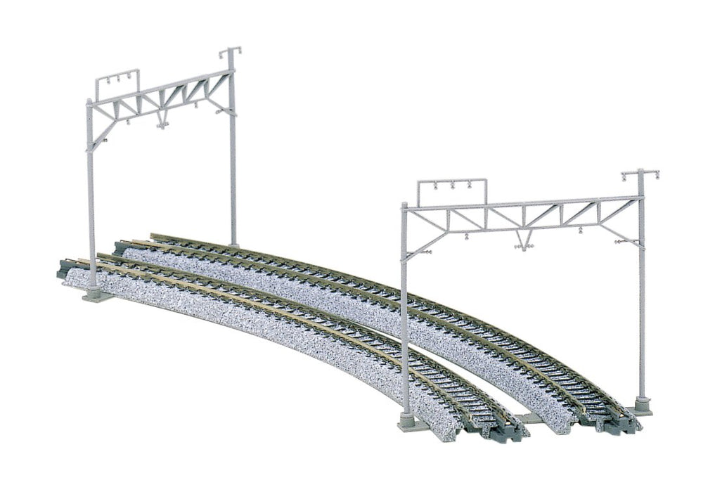 Kato Railway Model Supplies - N Gauge Double Track Overhead Line Pole Set of 8- Japan Figure Store - #1 Bring To You The Best Japanese Goods