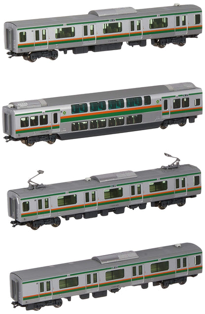 KATO 10-1268 Jr Series E233-3000 Tokaido/Ueno Tokyo Line 4 Cars Add-On Set A N Scale- Japan Figure Store - #1 Bring To You The Best Japanese Goods