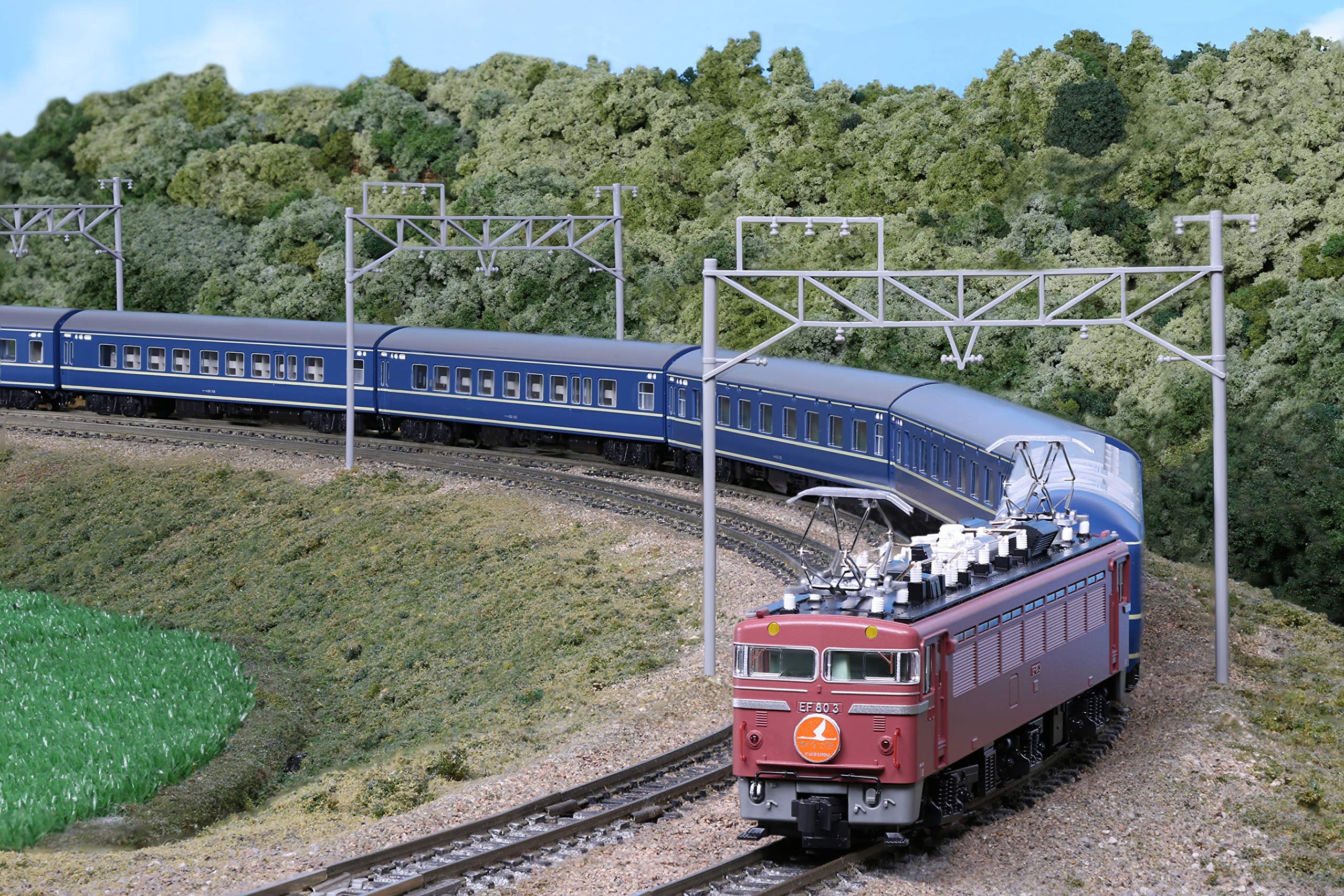 Kato N Gauge EF80 Electric Railway Model Locomotive 1st Form - 3064-2- Japan Figure Store - #1 Bring To You The Best Japanese Goods