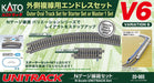 KATO 20-865 Unitrack Variation Set V6 Outer Oval Track Set N Scale- Japan Figure Store - #1 Bring To You The Best Japanese Goods
