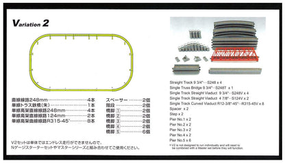 Kato N Gauge Inner Double Track 20-861 Rail Set V2- Japan Figure Store - #1 Bring To You The Best Japanese Goods
