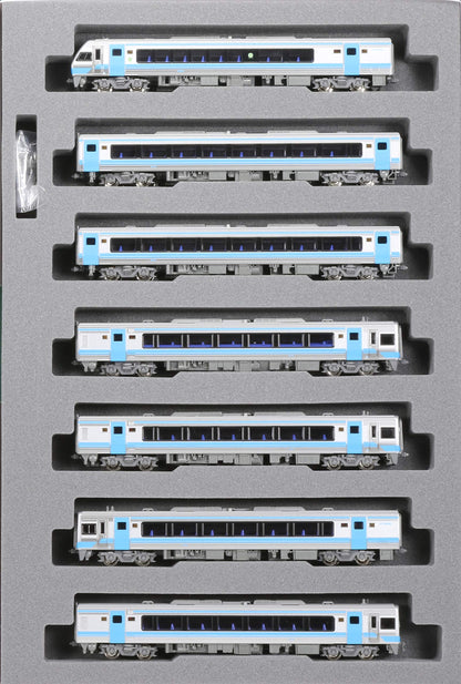 Kato 7-Car Diesel Railway Model Set - N Gauge JR Shikoku 2000 Series Limited Express- Japan Figure Store - #1 Bring To You The Best Japanese Goods