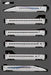 Kato N Gauge Kyushu Shinkansen 800 Series Nagareboshi 6-Car Set 10-1729 Model Train- Japan Figure Store - #1 Bring To You The Best Japanese Goods