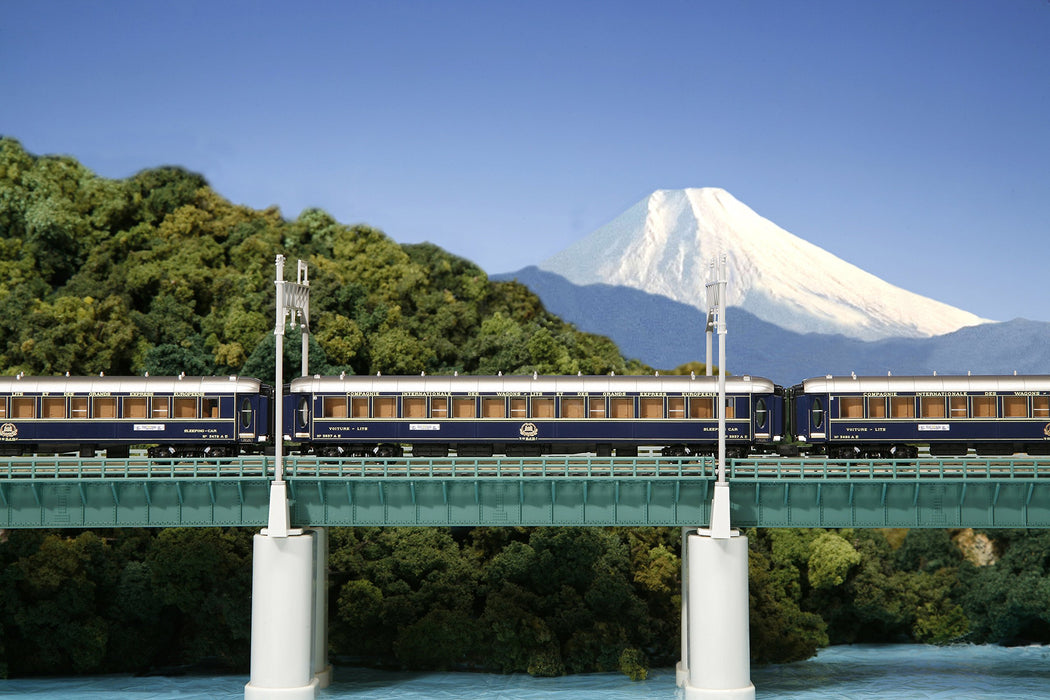 Kato Orient Express 1988 N Gauge 6-Car Set 10-562 Railway Passenger Model- Japan Figure Store - #1 Bring To You The Best Japanese Goods