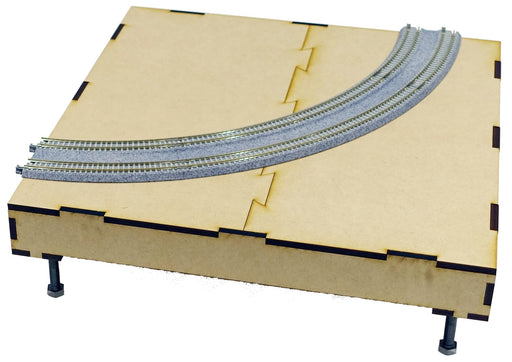 Kato Japan N Gauge T-Trak Corner Module Board Kit 24-056 Railway Model Supplies- Japan Figure Store - #1 Bring To You The Best Japanese Goods