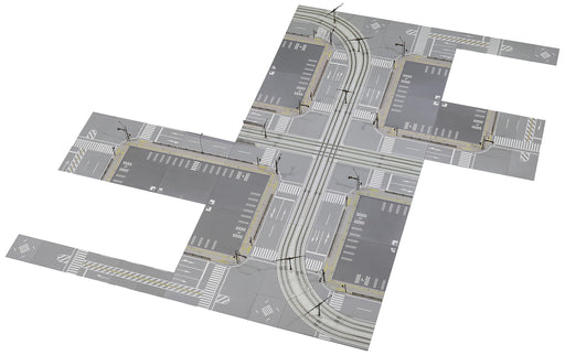 Kato Japan N Gauge Unitram Road Track Expansion Set 40-812 Model Railroad Supplies- Japan Figure Store - #1 Bring To You The Best Japanese Goods