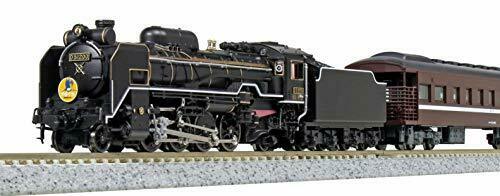 Kato N Scale Limited Edition D51 200 + Series 35 Sl Yamaguchi 6 Car Set - Japan Figure