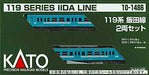 Kato N Scale Series 119 Iida Line 2-car Set- Japan Figure Store - #1 Bring To You The Best Japanese Goods