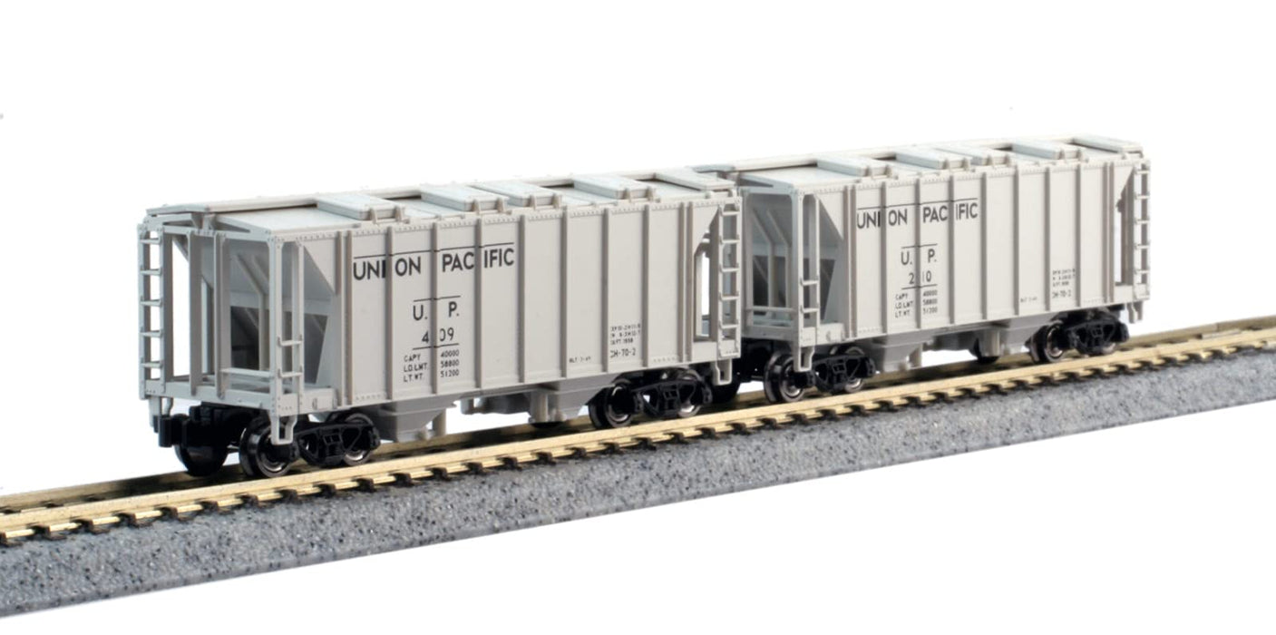 Kato USA Model Train Products N ACF 8-Piece Covered Hopper Set- Japan Figure Store - #1 Bring To You The Best Japanese Goods