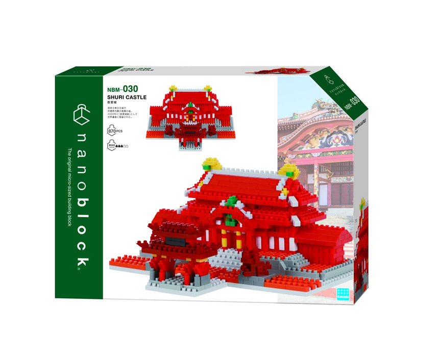 KAWADA Nanoblock Shuri Castle- Japan Figure Store - #1 Bring To You The Best Japanese Goods