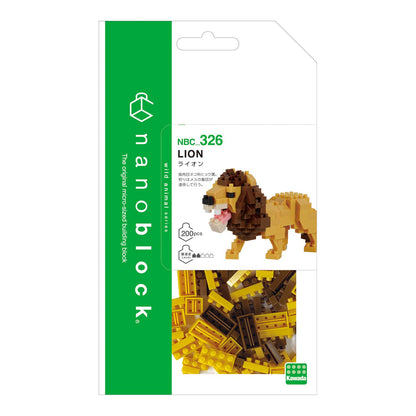 KAWADA Nanoblock Lion- Japan Figure Store - #1 Bring To You The Best Japanese Goods