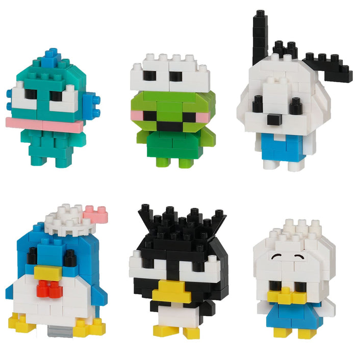 Kawada Nanoblock Mini Vol.2 Sanrio Characters Set - 6 Types 6 Pieces Total- Japan Figure Store - #1 Bring To You The Best Japanese Goods