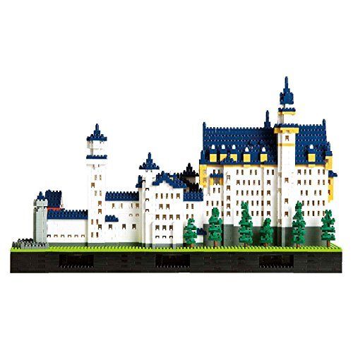 Kawada Nanoblock Neuschwanstein Castle Deluxe Edition- Japan Figure Store - #1 Bring To You The Best Japanese Goods