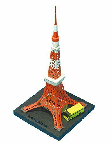 Kawada Pn108 Papernano Tokyo Tower Paper Craft Model- Japan Figure Store - #1 Bring To You The Best Japanese Goods