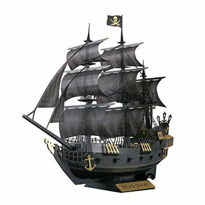 Kawada Pn124 Papernano Pirate Ship Paper Craft Model- Japan Figure Store - #1 Bring To You The Best Japanese Goods