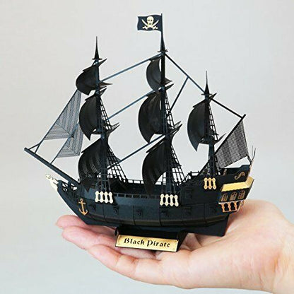 Kawada Pn124 Papernano Pirate Ship Paper Craft Model- Japan Figure Store - #1 Bring To You The Best Japanese Goods