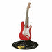 Kawada Pn-136 Papernano Electric Guitar Red Paper Craft Model- Japan Figure Store - #1 Bring To You The Best Japanese Goods