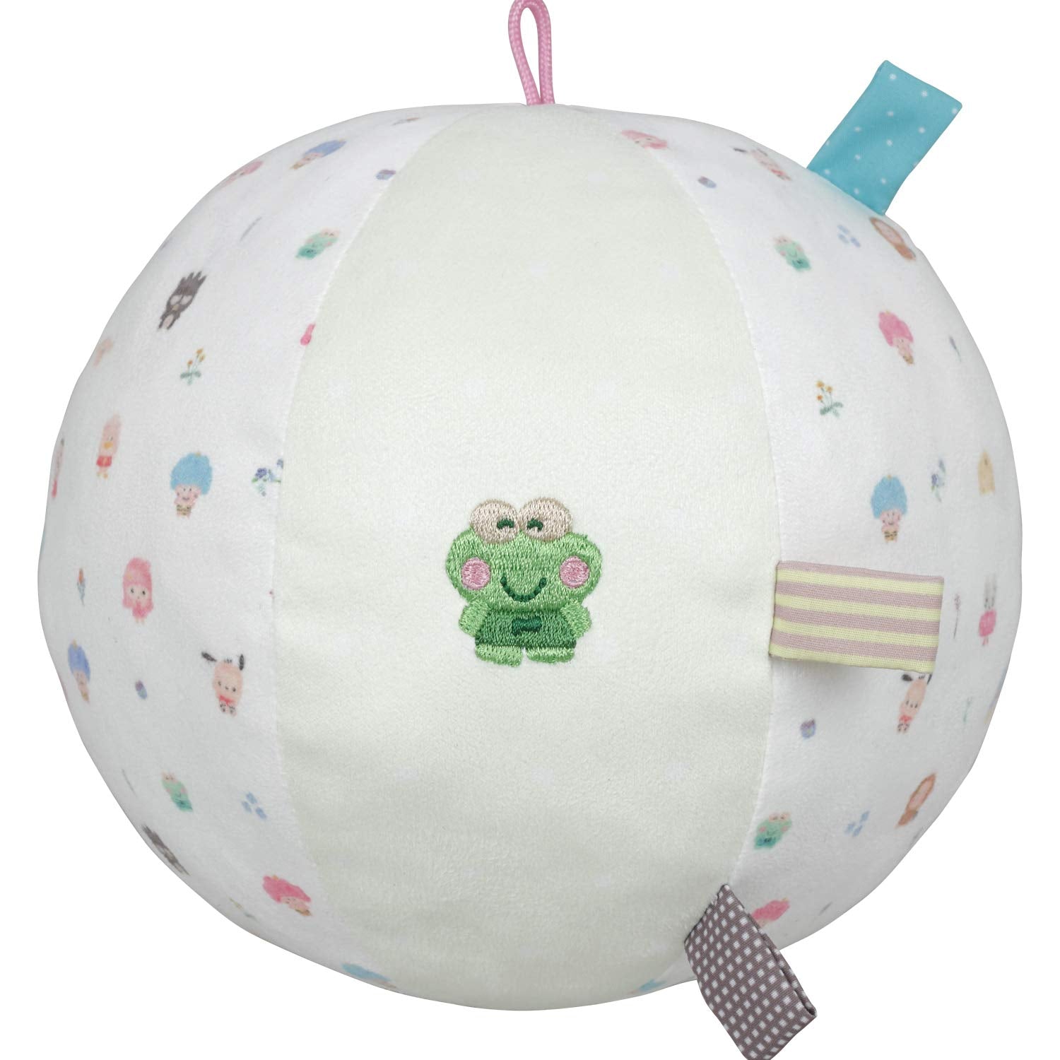 KAWADA Sanrio Baby My First Ball W/ Rattle- Japan Figure Store - #1 Bring To You The Best Japanese Goods