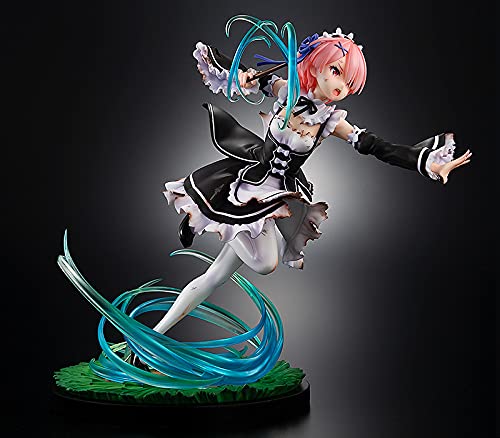 Kdcolle Re Life In A Different World From Zero Ram Roswaal Battle Ver. 1/7 Scale Pvc Abs Pre-Painted Complete Figure Kk34751- Japan Figure Store - #1 Bring To You The Best Japanese Goods