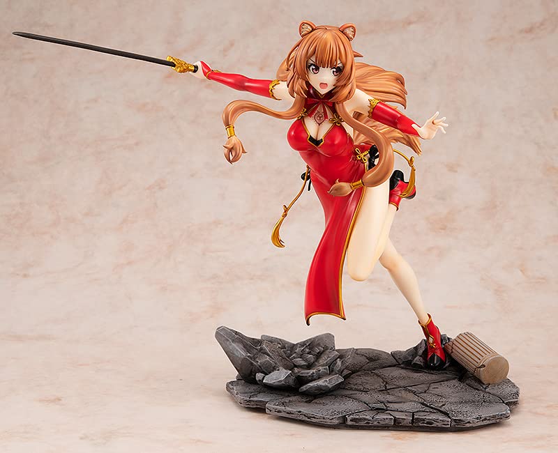 Kdcolle The Rising Of The Shield Hero Season 2 Raphtalia Red Dress Style Ver. 1/7 Scale Plastic Painted Complete Figure- Japan Figure Store - #1 Bring To You The Best Japanese Goods