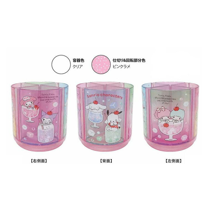K Company Sanrio Rotating Pen Stand With Japanese Sanrio Characters H110 X Φ100Mm- Japan Figure Store - #1 Bring To You The Best Japanese Goods