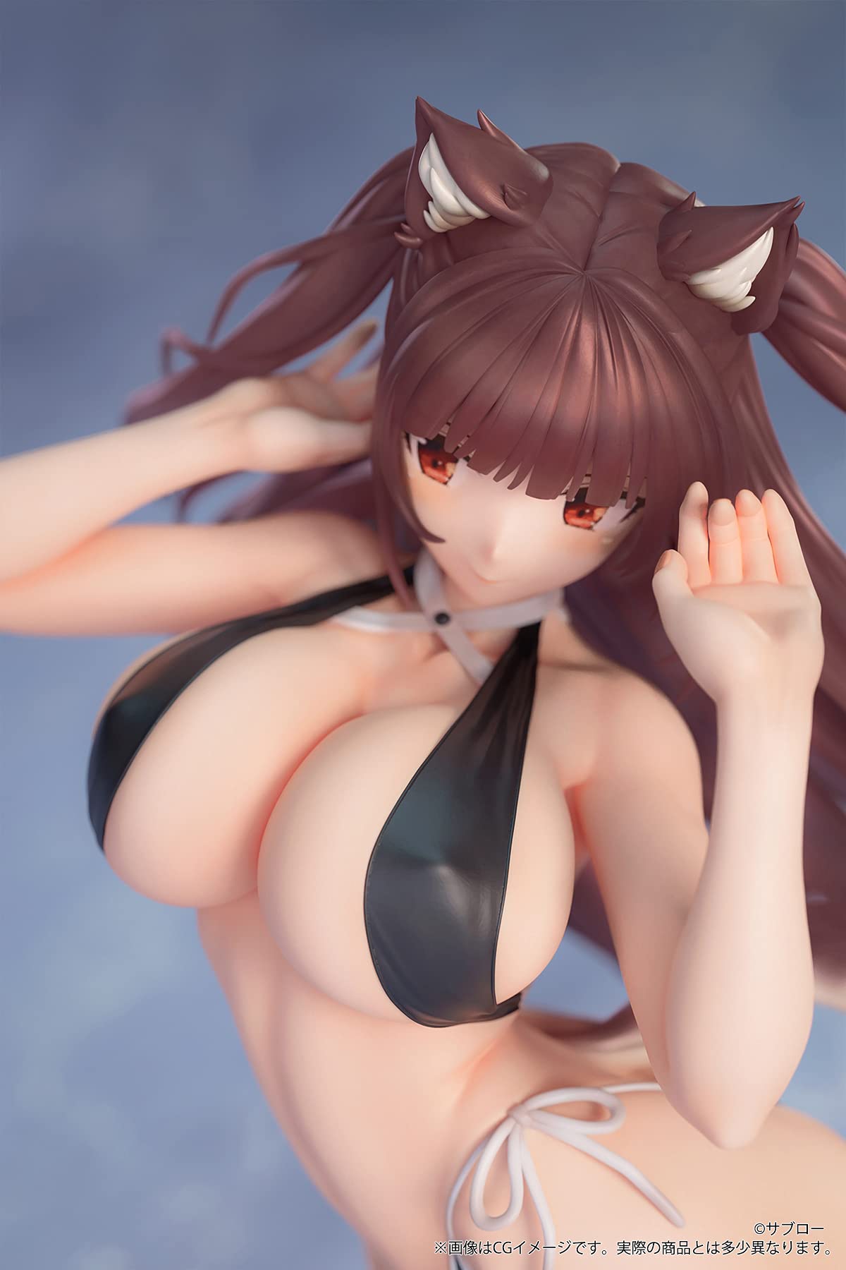 Kemomimi Gakuen Shatan-Chan Figure 1/7 Scale Painted By Saburo - B'Full Japan- Japan Figure Store - #1 Bring To You The Best Japanese Goods