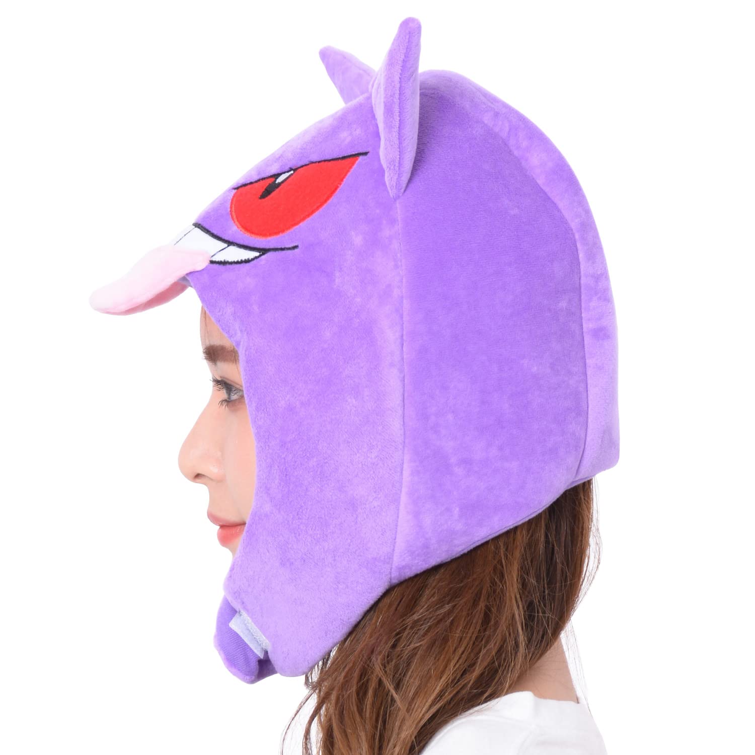 Sazac Kigurumi Cap Pokemon Gengar Japan- Japan Figure Store - #1 Bring To You The Best Japanese Goods