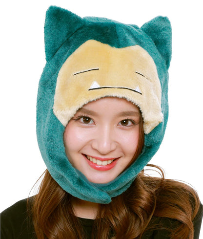 Sazac Kigurumi Cap Pokemon Snorlax From Japan- Japan Figure Store - #1 Bring To You The Best Japanese Goods