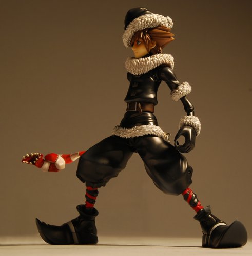 Square Enix Japan Kingdom Hearts Ii Play Arts Sora Christmas Town Action Figure- Japan Figure Store - #1 Bring To You The Best Japanese Goods