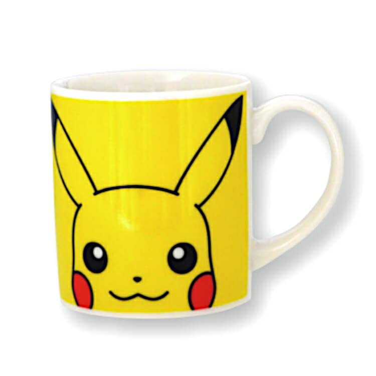 Kinjo Pottery Pokemon Mug Pikachu Face Up 143211 Mug Tea Time- Japan Figure Store - #1 Bring To You The Best Japanese Goods