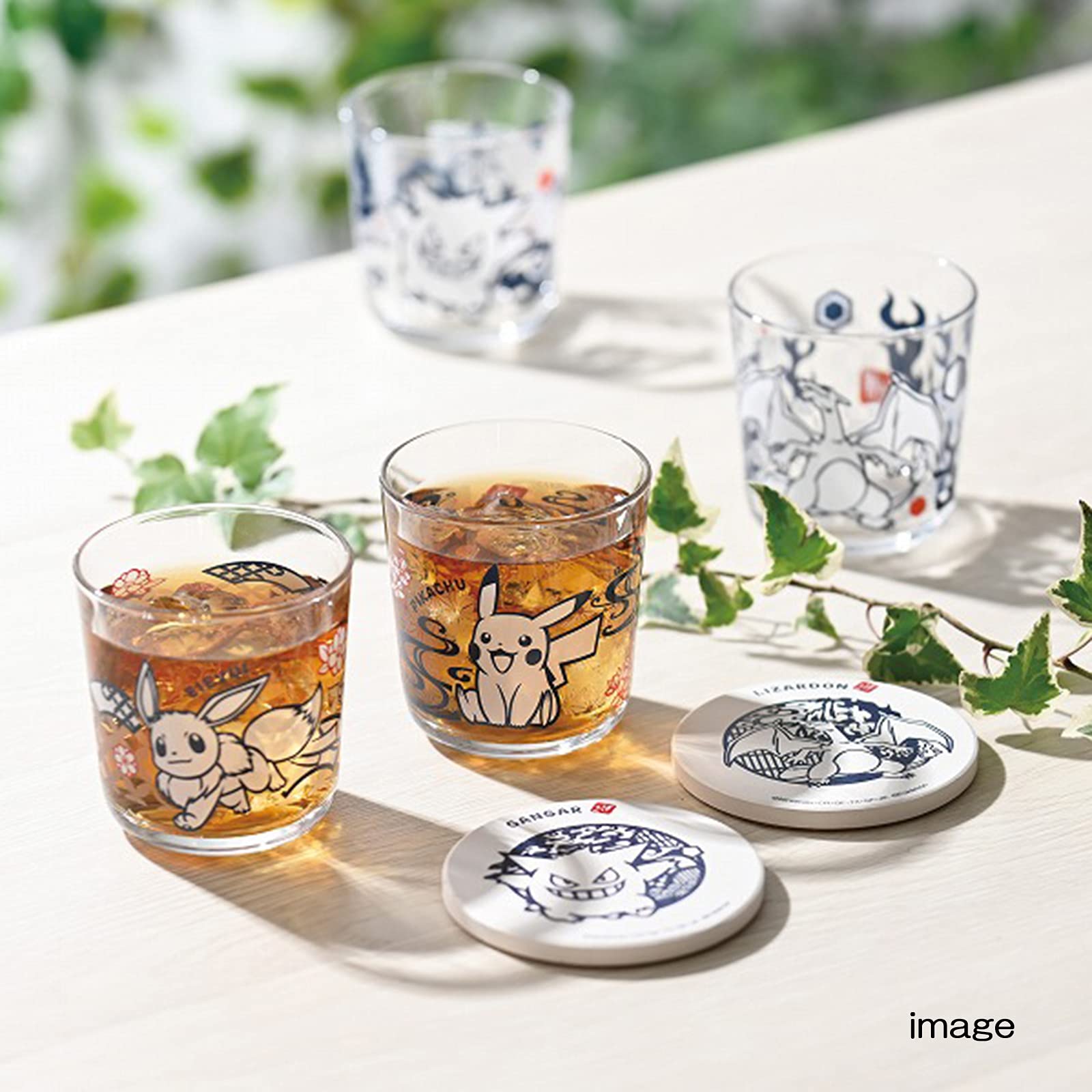 Pokemon Center Paper-Cutting Design Wide Tumbler Pikachu- Japan Figure Store - #1 Bring To You The Best Japanese Goods