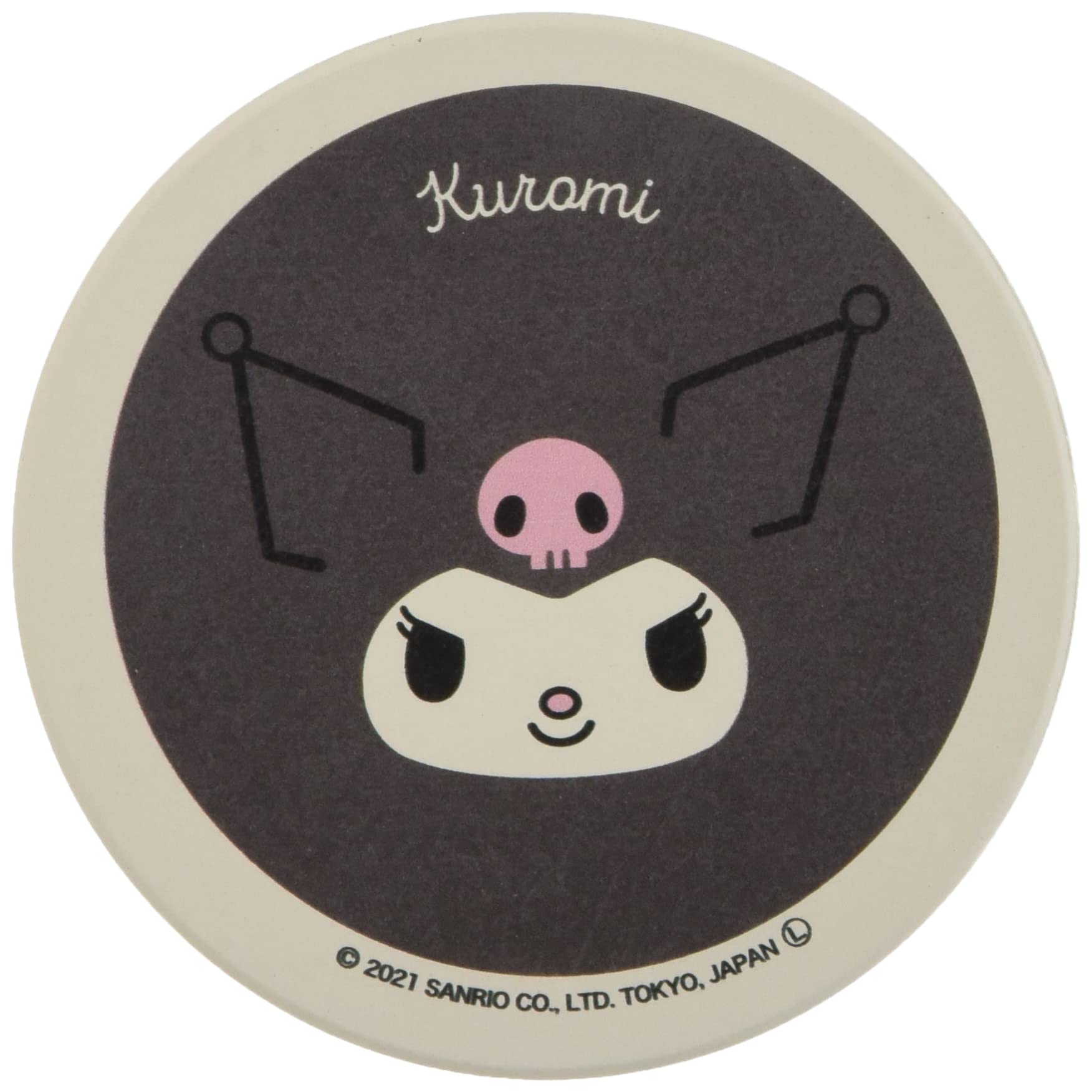 Coaster Kuromi Face- Japan Figure Store - #1 Bring To You The Best Japanese Goods