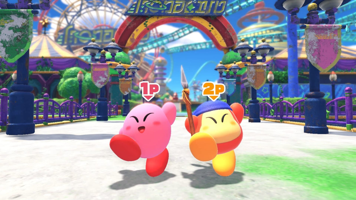 Nintendo Switch Kirby And The Forgotten Land Japanese Package Ver. Multi-Language- Japan Figure Store - #1 Bring To You The Best Japanese Goods