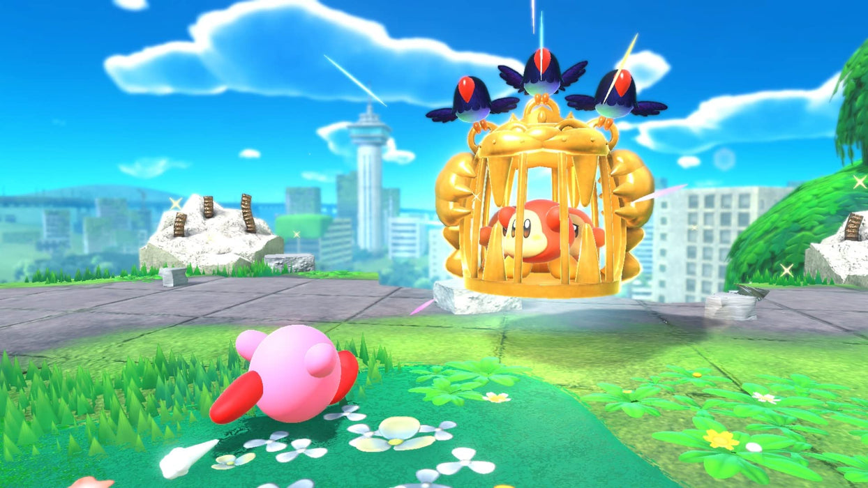 Nintendo Switch Kirby And The Forgotten Land Japanese Package Ver. Multi-Language- Japan Figure Store - #1 Bring To You The Best Japanese Goods