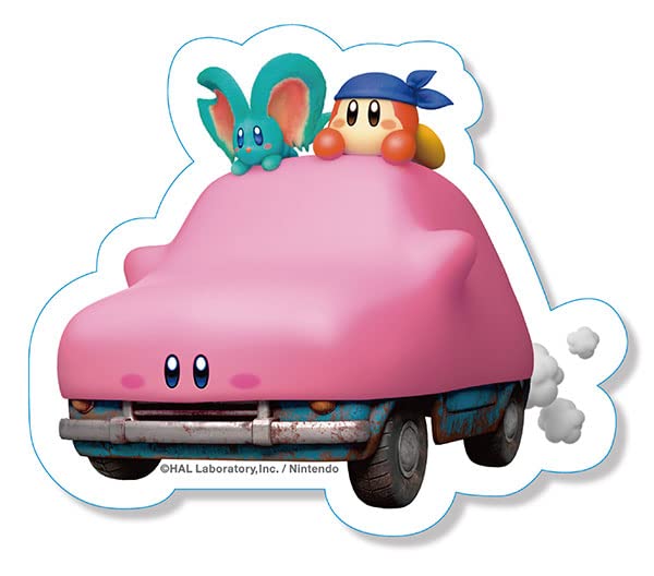 Mini Sticker Car Mouth Kirby And The Forgotten Land- Japan Figure Store - #1 Bring To You The Best Japanese Goods