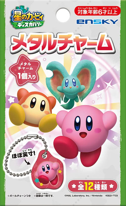 Kirby&S Dream Land Discovery Metal Charm Box Of 24- Japan Figure Store - #1 Bring To You The Best Japanese Goods