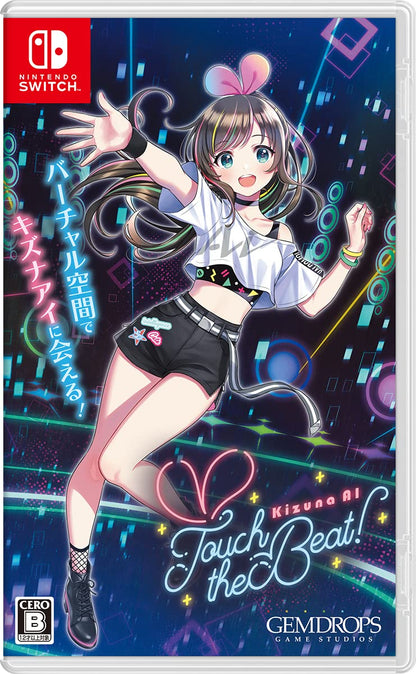 Gemdrops Kizuna Ai Touch The Beat! For Nintendo Switch- Japan Figure Store - #1 Bring To You The Best Japanese Goods