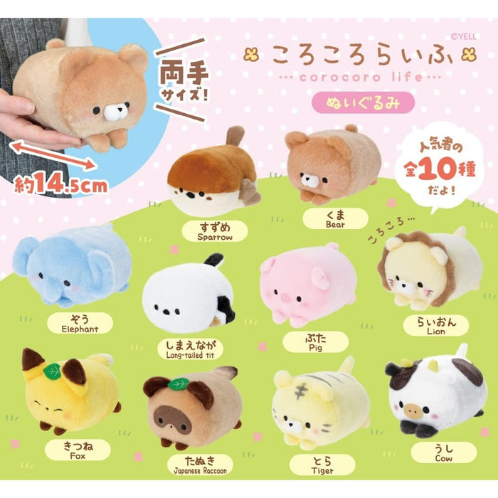 Korokoro Life Plush Toy (Lion)- Japan Figure Store - #1 Bring To You The Best Japanese Goods