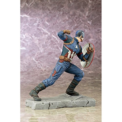 KOTOBUKIYA Mk212 Artfx+ Captain America Civil War 1/10 Scale Figure- Japan Figure Store - #1 Bring To You The Best Japanese Goods