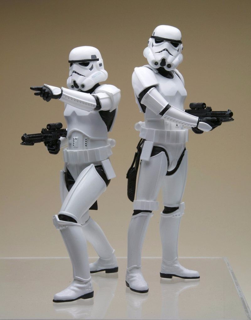 Kotobukiya Artfx+ Star Wars Stormtrooper Build Pack 1/10 Pvc Figure Model Kit- Japan Figure Store - #1 Bring To You The Best Japanese Goods