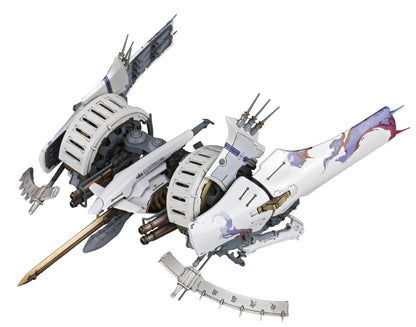 Kotobukiya Ikaruga Flying Iron Mass Ikaruga [White] 1/144 Scale Plastic Kit- Japan Figure Store - #1 Bring To You The Best Japanese Goods
