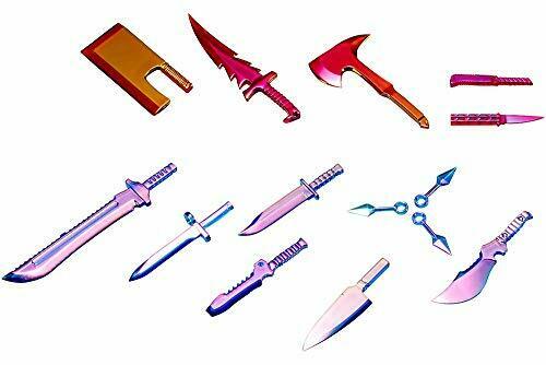 Kotobukiya M.s.g Weapon Unit 34 Ex Knife Set Special Edition Model Kit - Japan Figure