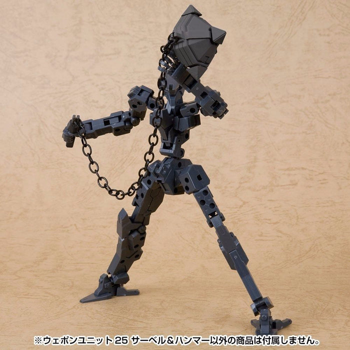 Kotobukiya M.s.g Weapon Unit Mw-25 Saber & Hammer Model Kit- Japan Figure Store - #1 Bring To You The Best Japanese Goods