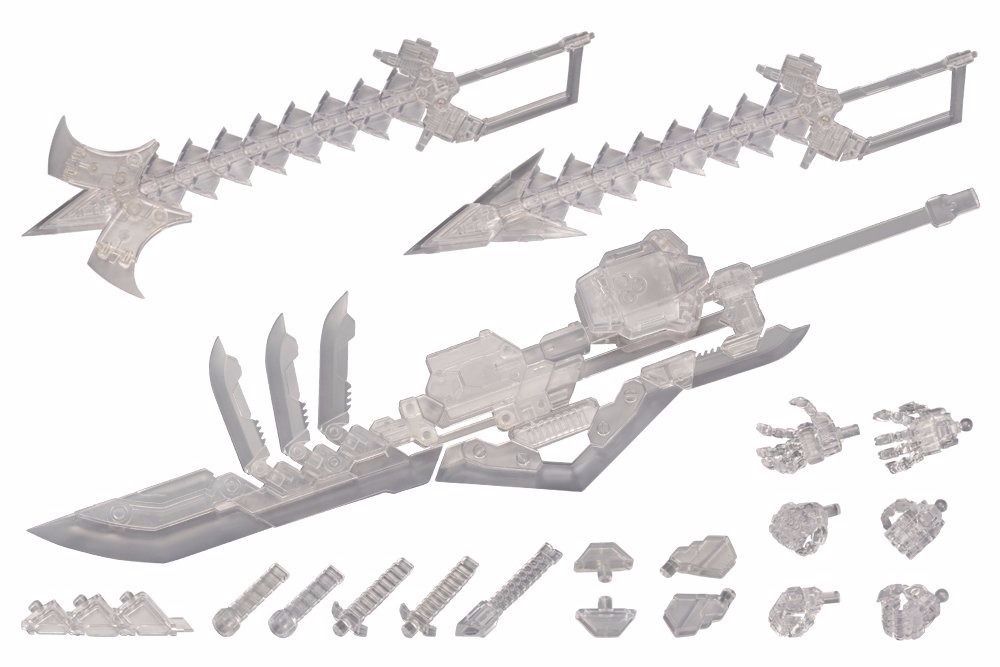 Kotobukiya M.s.g Weapon Unit Assorted 03 Wild Weapons Clear Ver Model Kit- Japan Figure Store - #1 Bring To You The Best Japanese Goods
