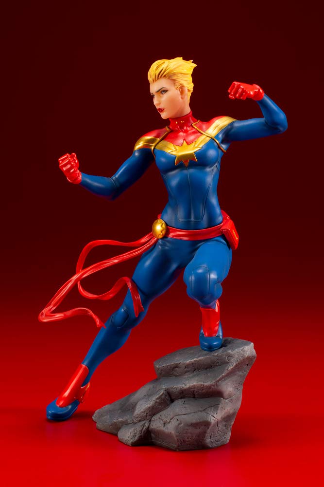 Kotobukiya Marvel Captain Marvel Artfx+ Collectible Figure- Japan Figure Store - #1 Bring To You The Best Japanese Goods