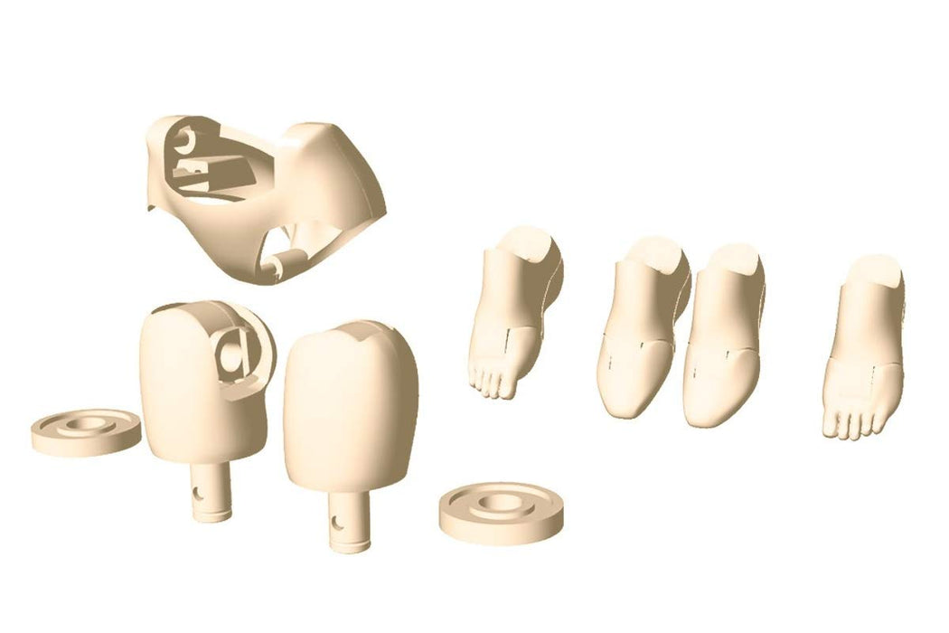 KOTOBUKIYA Megami Device M.S.G Modeling Support Goods 02 Bottoms Set Skin Color A- Japan Figure Store - #1 Bring To You The Best Japanese Goods